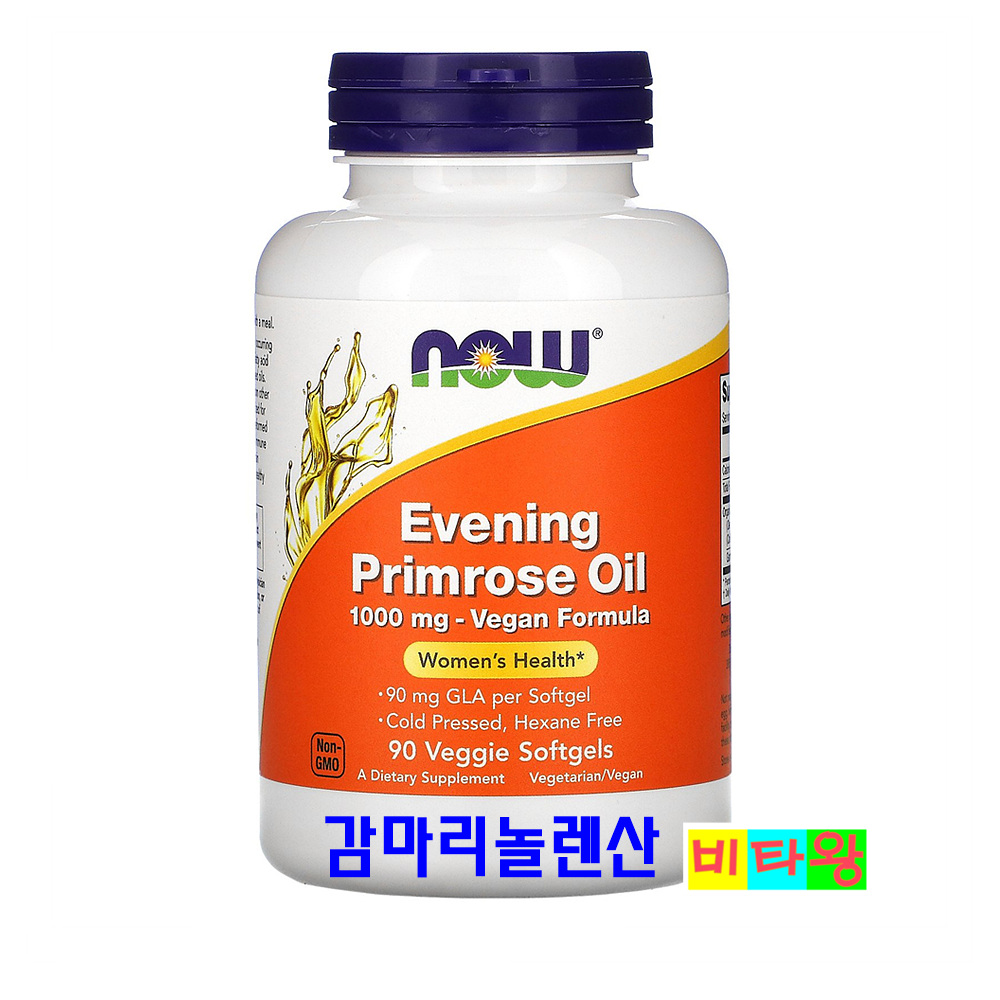 여성 <b>나우푸드 감마리놀렌산</b> 오메가6 달맞이꽃오일 GLA