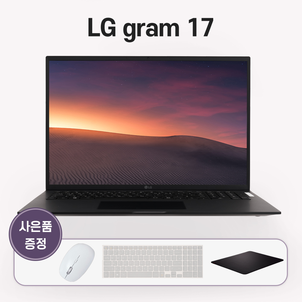 Fn LG정품 2022그램17 17ZD95P-GX5LK WIN10 NVMe3T교체