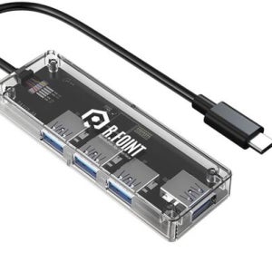 알포인트 USB TYPE-C TO 4PORT USB HUB RF-UH304C