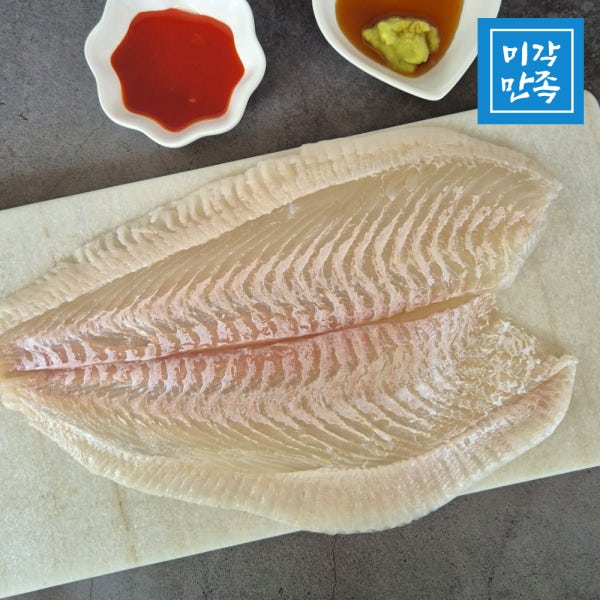 업소 사장님을 위한 회 필렛 1kg 광어회 밀치 우럭 [순살중량 1kg]