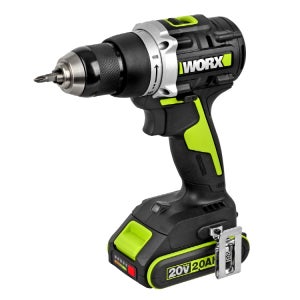 웍스 충전드릴 20V 2.0Ah 배터리2개 BL WU186