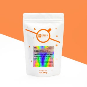 커피세상 스페셜티원두 하와이 브루스 콘웰 코나 팬시 200g