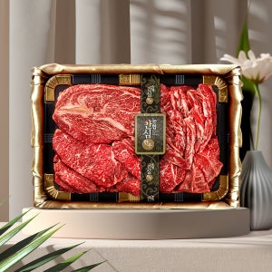 농협 안심 한우 1등급 선물세트 갈비살 등심 채끝