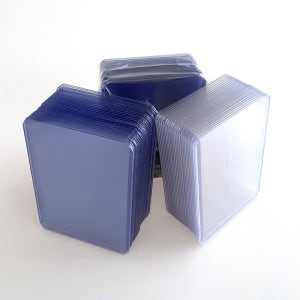 보호필름 탑로더 25매 고퀄리티 투명색 슬리브 탑꾸 포카 카드 게임 OPP