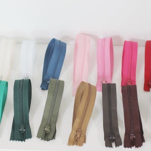 단면지퍼, 일반지퍼 18컬러