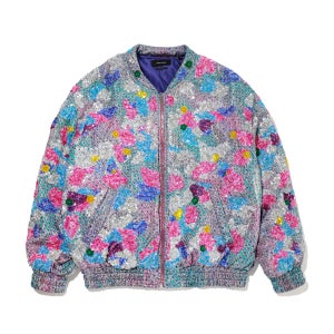 [이자벨마랑] 런웨이 애들린 재킷 스팽글 실크 여성 VE1786 22E006I 99MU