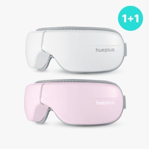 휴플러스 꿀잠 힐링 숙면 눈 마사지기 온열안대 눈찜질기 안마기(1+1 2SET)