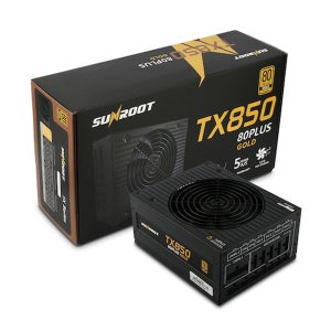 썬루트 TX850 80PLUS GOLD 풀모듈러 파워서플라이