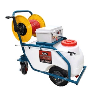 히토 호스릴형 밀차식 충전분무기 HS-5000 (50L) 농약 살포 소독 50M호스장착