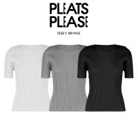 이세이미야케 PLEATS PLEASE ISSEY MIYAKE BASIC 플리츠플리즈 베이직 반팔티