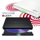LG (히타치-LG)외장 노트북 CD롬 컴퓨터 DVD 플레이어 ROM 씨디롬 ODD 블랙 이미지