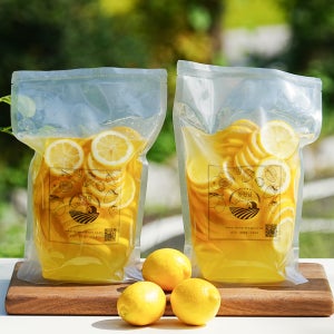 농진담 레몬청 2.5kg 2개 수제청 과일청 에이드 차 대용량 카페 납품