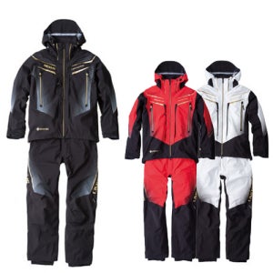 시마노 RA-112U 고어텍스 스트레칭 레인슈트 낚시복 블러드레드M