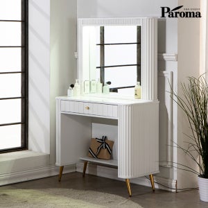 파로마 오넬라 템바보드 골드포인트 LED조명 화장대 A77
