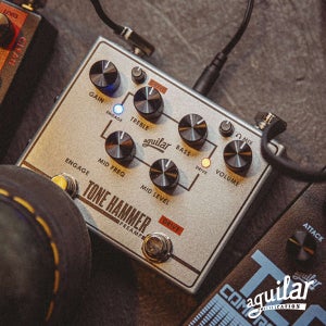 아귈라 베이스 이펙터 페달 Tone Hammer AGUILAR 톤 해머 프리앰프 다이렉트박스 Preamp D.I box
