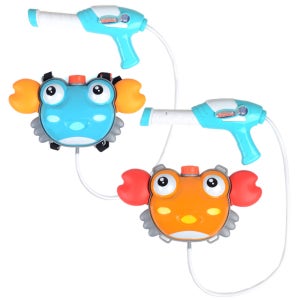 꽃게배낭물총 물총놀이 1.3L 수영장 물놀이 어린이