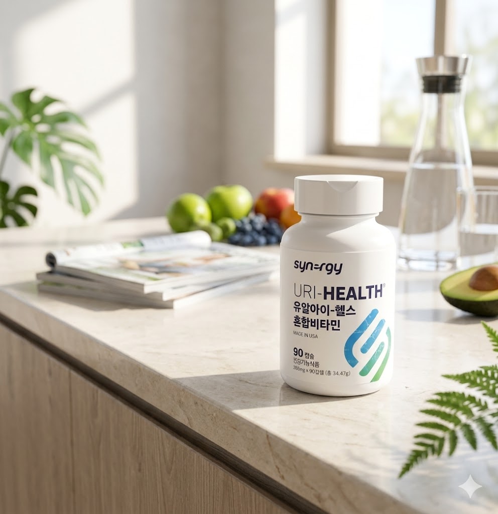 <b>유알아이</b>-<b>헬스</b> 혼합비타민 383mg x 90캡슐