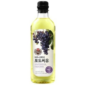 CJ제일제당 백설 포도씨유900ml/꾼들앤
