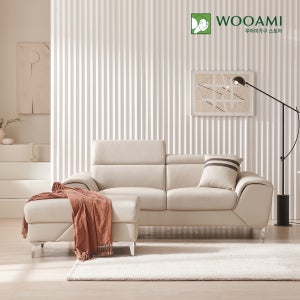 우아미 메리 3인용 가죽쇼파