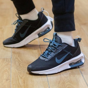 나이키 에어맥스 블랙 쿠셔닝 모사익 5CM 키높이 남성 에어 운동화 블랙