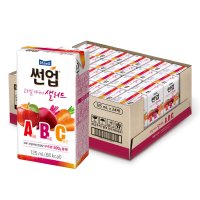 썬업 과일야채 샐러드 ABC 주스 125ml 24팩