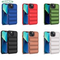 휴대폰 케이스 케이스 보호 휴대폰 zzma 패션 브랜드 다운 재킷 전화 for iphone 13 12 11 pro max x xs xr 7 8 plus se 2020 case