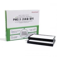 베르나MC 에어컨히터필터 다이아코트 PM2.5 초미세먼지 공기청정기 향균필터