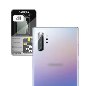 후면 카메라 보호 풀커버 강화 유리 갤럭시 노트10 플러스, 2매입