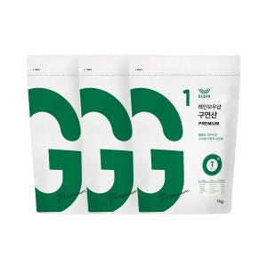 레인보우샵 구연산 프리미엄 1kg 3개입 총3kg