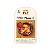 CJ 다담 바지락 순두부찌개 양념 140g x 1개