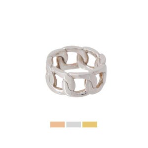 유니크 볼드 짜임 반지 OTRF22302N