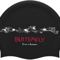 [아이엠어스위머] 접영 Butterfly stroke 연속동작 일러스트 실리콘 수영모