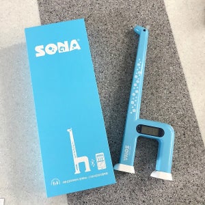 국내생산 전자 초음파키재기 신생아 어린이 성인 키재는 기계 키성장표