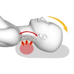 메모리폼 3d 목이편한 베개 쿠션 목 배게