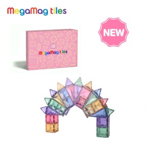 메가맥타일즈 파스텔 컬렉션 세트 115p 유아 자석타일 블럭 어린이 장난감