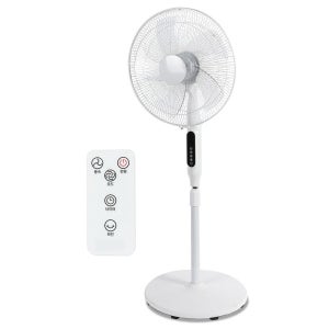 스탠드선풍기 16SLR 리모컨/5엽날개 400mm 16인치/15시간타이머 3단풍량 좌우회전 상하각도조절 가정용선풍기