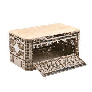 (NEW) 빅앤트 90리터 특대형 오픈형 폴딩박스 상판SET 캠핑 수납 접이식 테이블