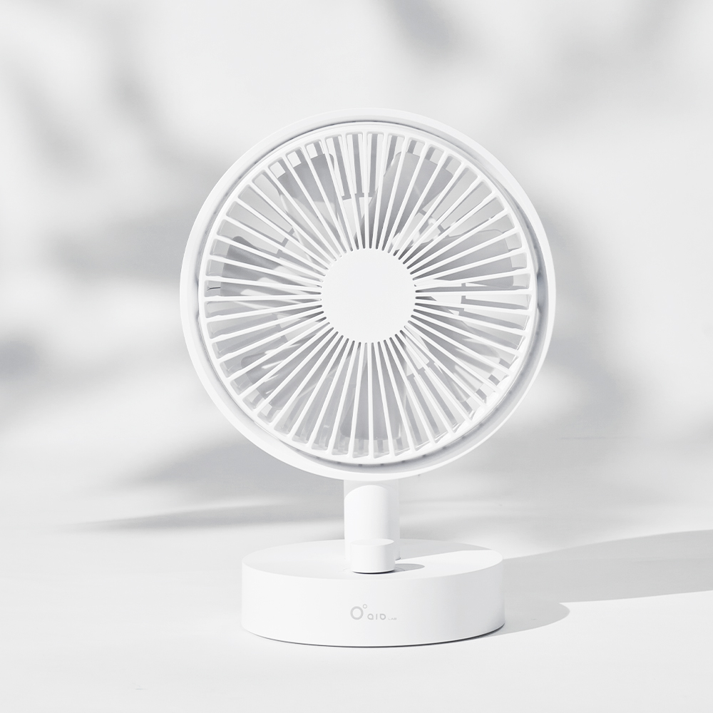 아이오랩 탁상용선풍기 미니 무선 스마트 소형 캠핑 사무실 책상 탁상 저소음 무소음 자동회전
