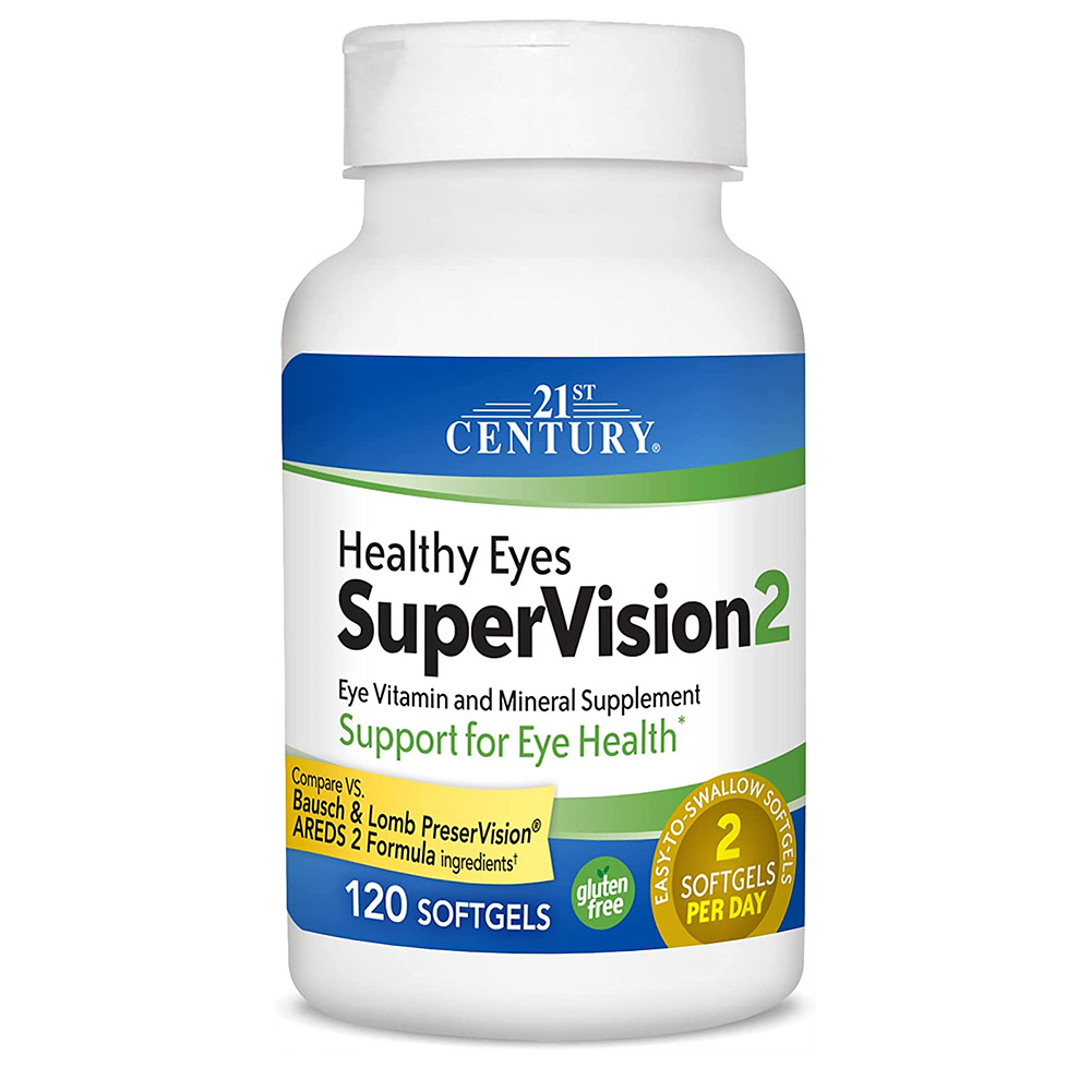 21세기센추리 Healthy Eyes 슈퍼비젼2 <b>멀티비타민</b> 120 <b>소프트</b>젤