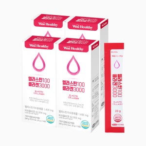 삼진제약 위시헬씨 엘라스틴 콜라겐 14포, 4개