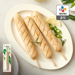 (냉장/10,15,20개) 더건강한 닭가슴살 청양꼬치 80g