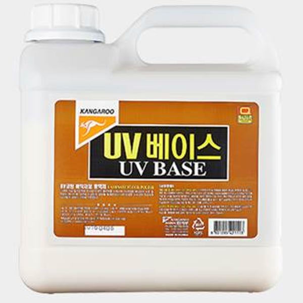 캉가루 UV베이스 3.75L 강화마루 코팅 나무왁스 우드왁스