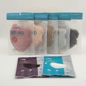 타스 마스크 새부리형 비말 차단 kfad 100매 5매입 대형 미세먼지 약국 병원 귀편한