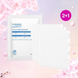 1+1+1 차생각 차량용 에어컨필터 자동차 초미세먼지 PM2.5 헤파 H11등급 AP002