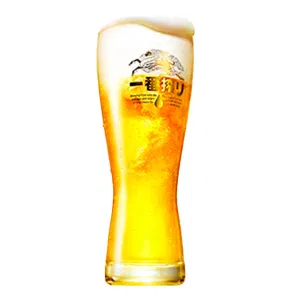 해외기린 맥주잔 일본 이치방 시보리 글라스컵 300ml