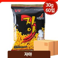 매콤한맛 자야 30g 60입 아이 어른 추억의간식 과자