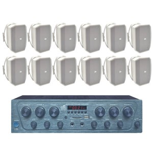 MOS 5인치 대형 카페 음악 매장스피커 RM26MF412 흰색