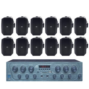 MOS 5인치 대형 카페 매장스피커 RM26MF412 검정