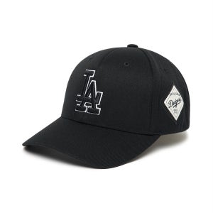[MLB] 다이아몬드 스트럭쳐 볼캡 LA (Black) 3ACP8501N