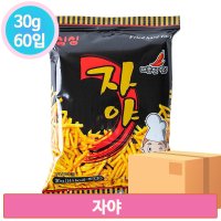 단짠단딴 매콤한 자야 과자 스낵 30g 60봉 탕비실 사무실 매장 문방구 간식